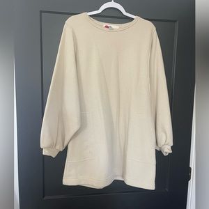 Free People oversized sweatshirt